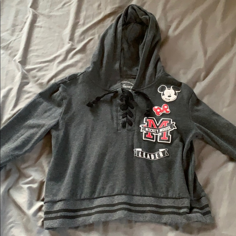 Grey mickey mouse sweatshirt!